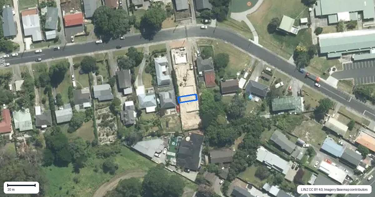 Property context map for 4/10 Alexander Avenue, Torbay, Auckland
