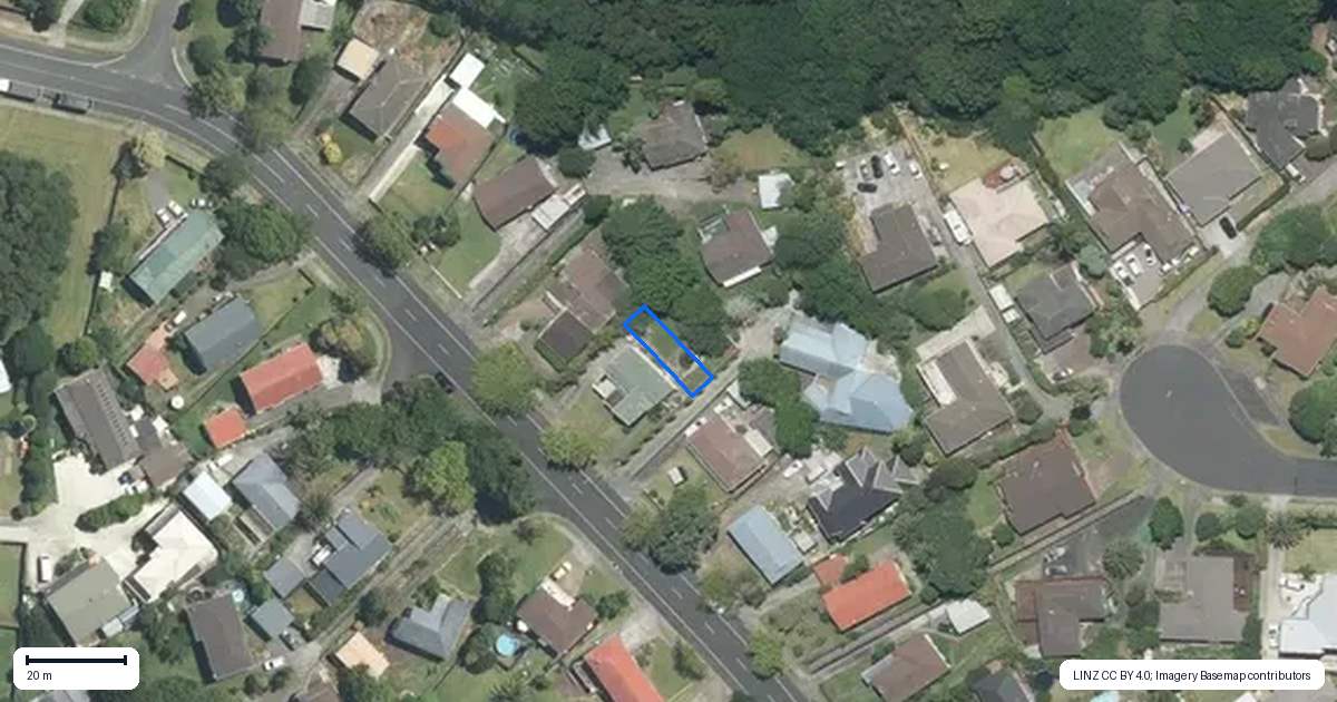 Property context map for 20C Ransom Smyth Drive, Goodwood Heights, Auckland