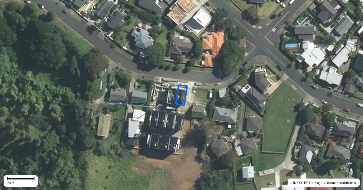 Property context map for 4/47 Ngaio Street, Orakei, Auckland