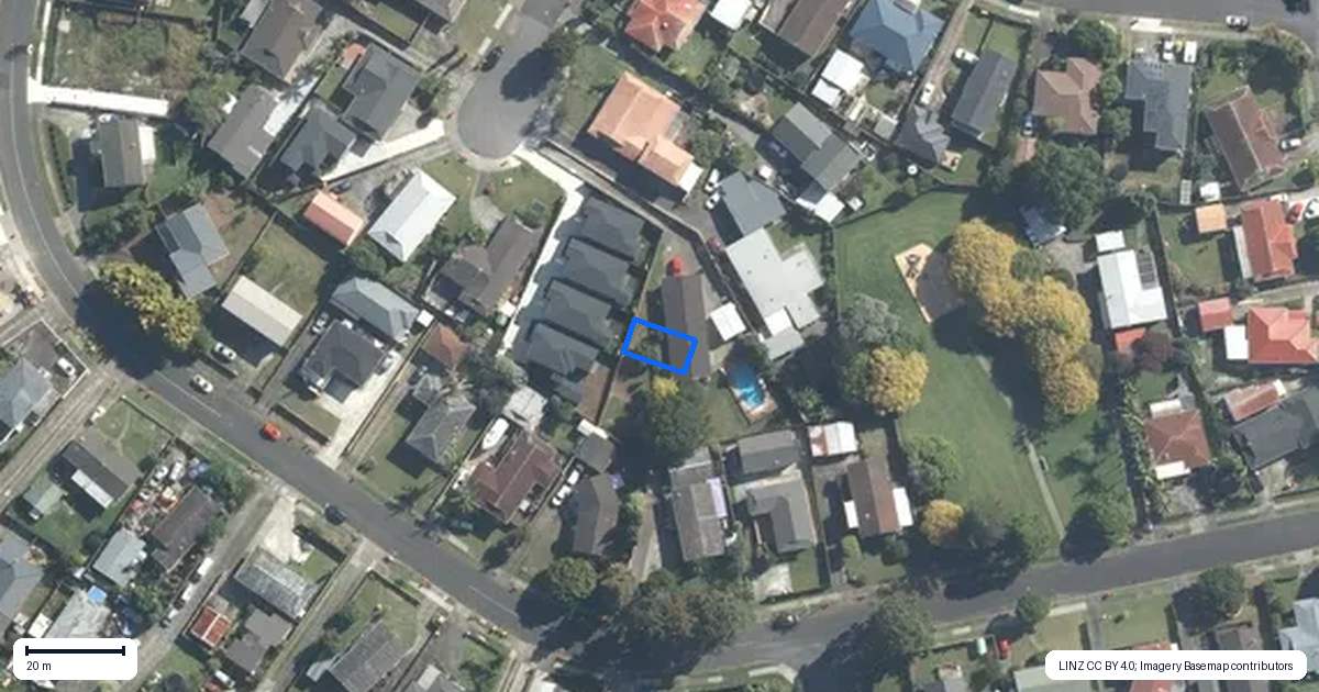 Property context map for 6/24 Tupaki Place, Pakuranga Heights, Auckland