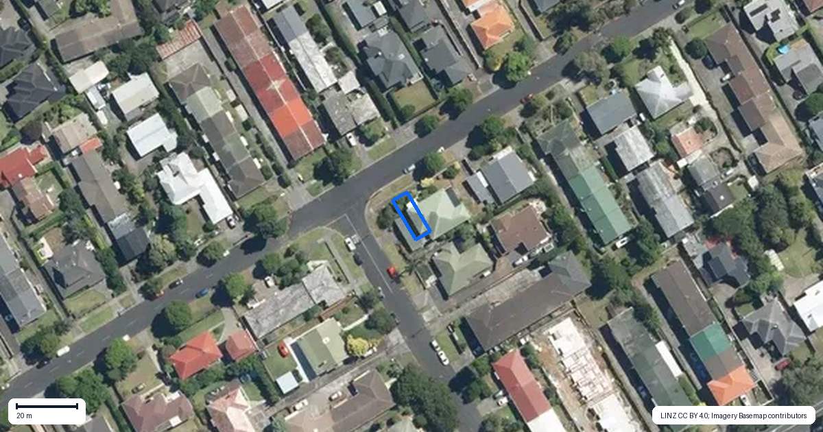Property context map for 5B Rongo Road, Royal Oak, Auckland