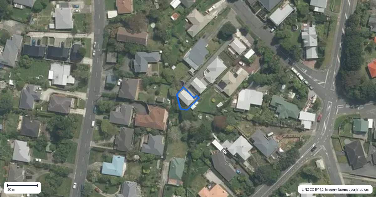 Property context map for 45A The Drive, Tawa, Wellington