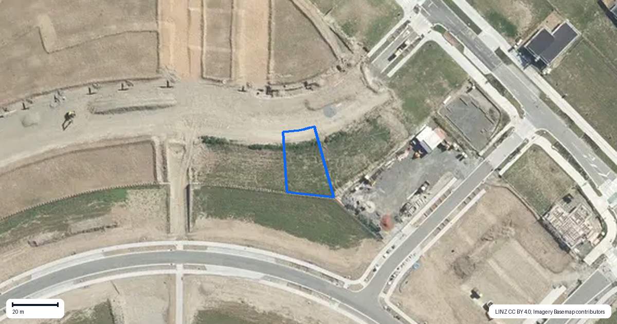 Property context map for 9 Tukutata Crescent, Wainui