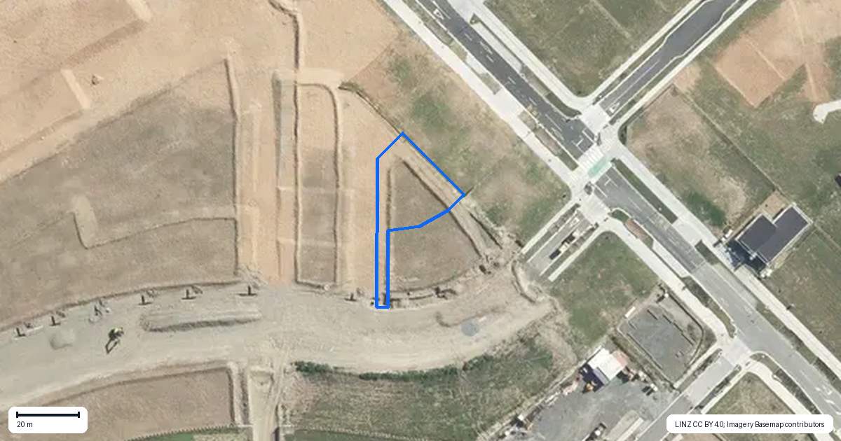 Property context map for 14 Tukutata Crescent, Wainui