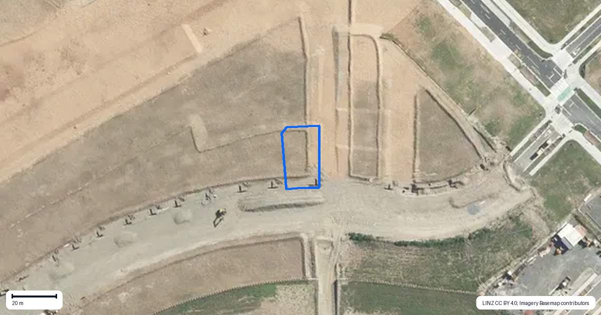 Property context map for 24 Tukutata Crescent, Wainui