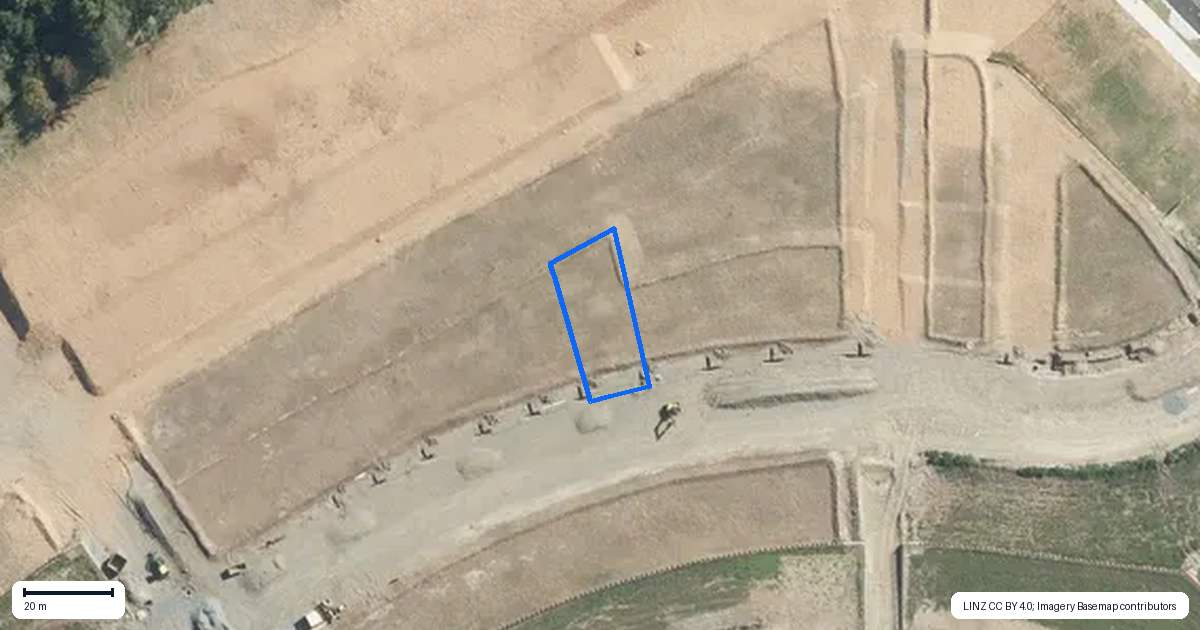 Property context map for 34 Tukutata Crescent, Wainui