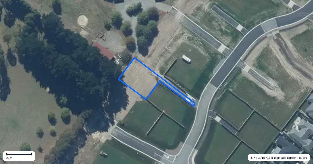 Property context map for 33 Bridgehampton Drive, Prebbleton