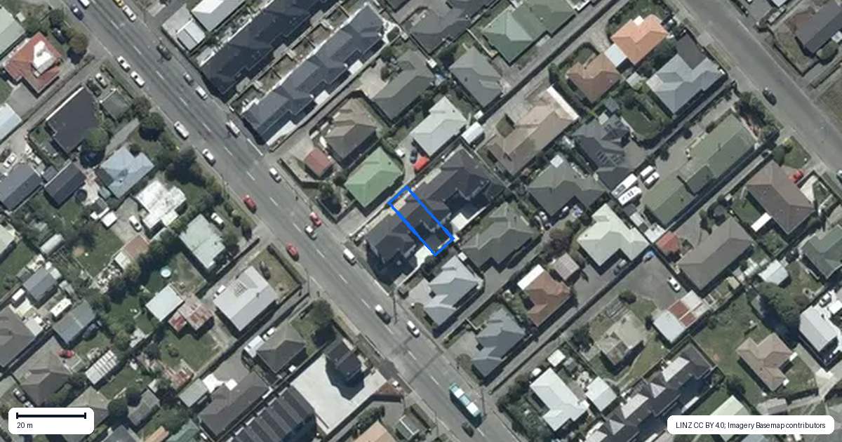 Property context map for 3/51 Amyes Road, Hornby, Christchurch