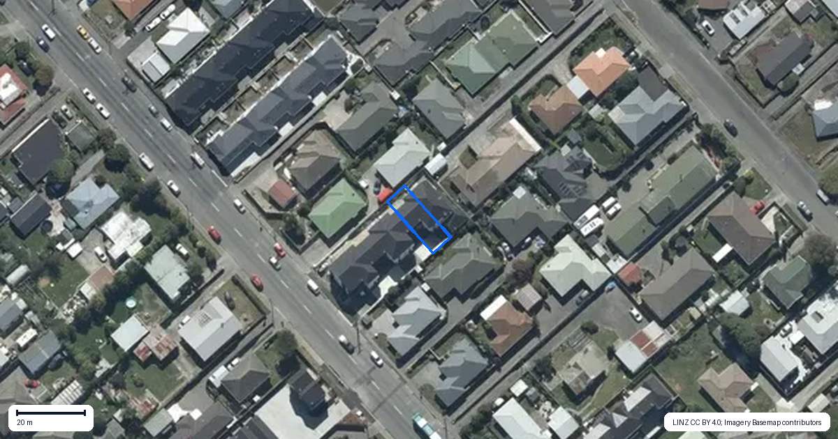 Property context map for 5/51 Amyes Road, Hornby, Christchurch