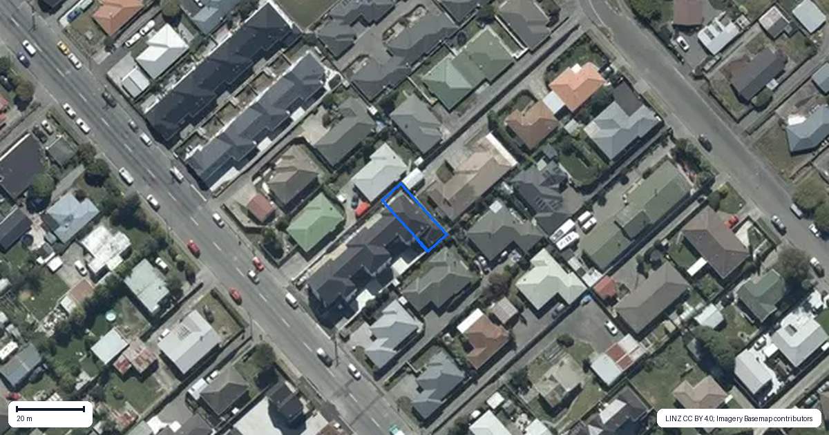 Property context map for 6/51 Amyes Road, Hornby, Christchurch