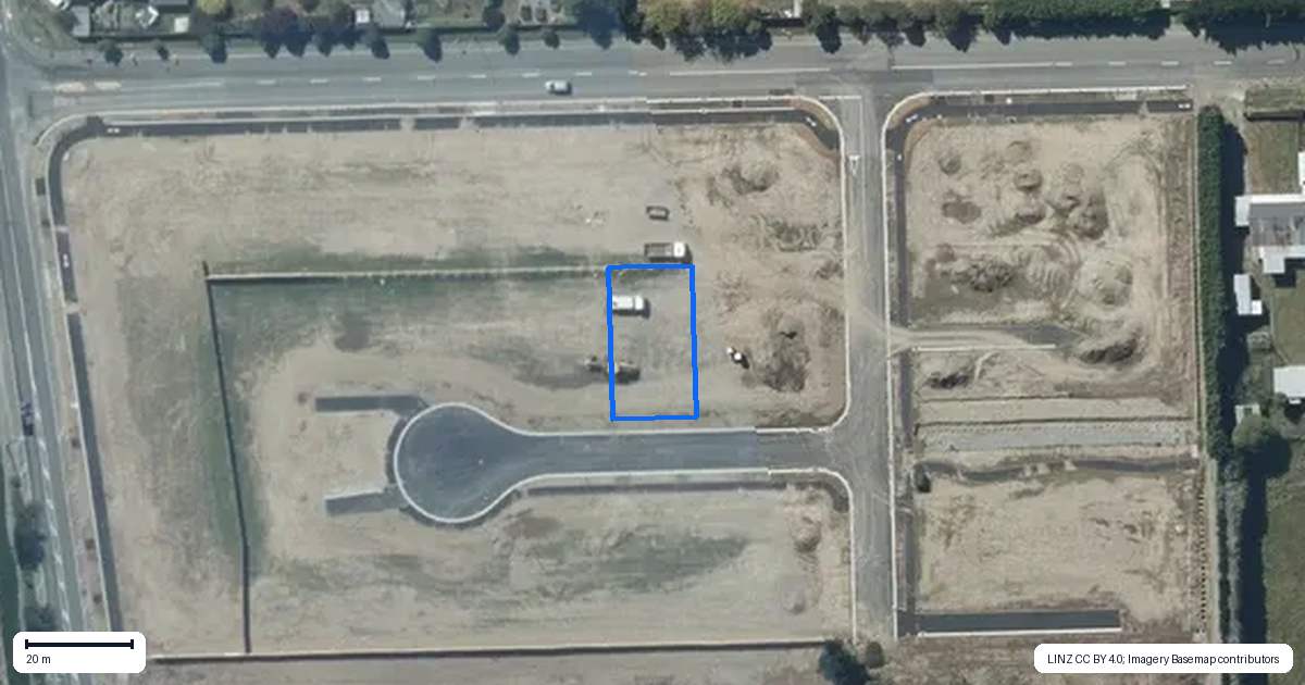 Property context map for 4 Whitstable Place, Prebbleton