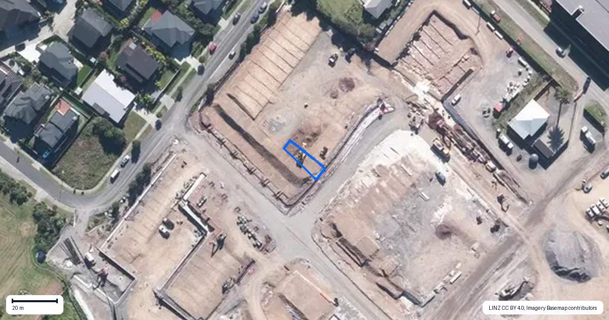 Property context map for 1/4 Glenburn Road, Hobsonville, Auckland