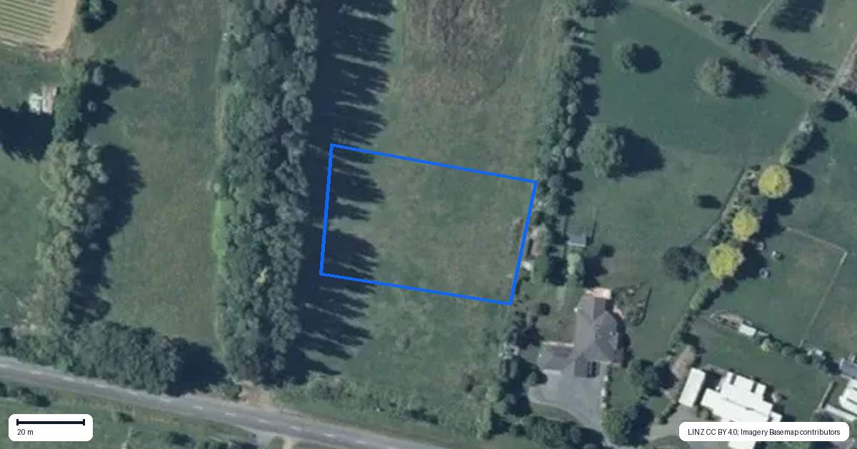 Property context map for 6 Coach House Lane, Ohau