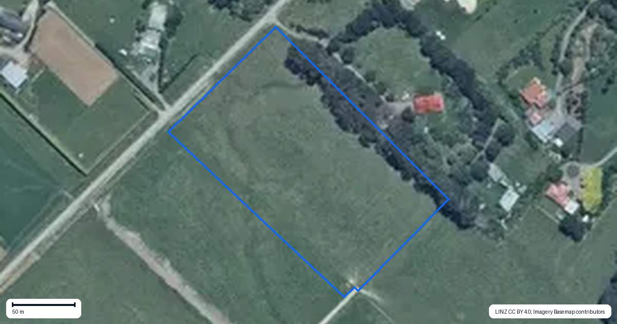 Property context map for 182 Konini Street, Tokomaru, Palmerston North