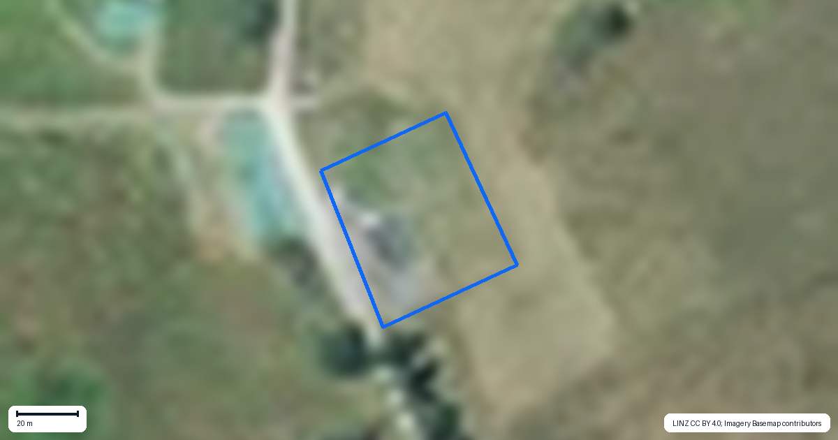Property context map for 136 Gillon Road, Matakohe