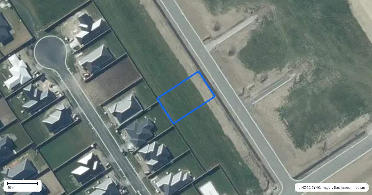 Property context map for 7 Garden Road, Darfield