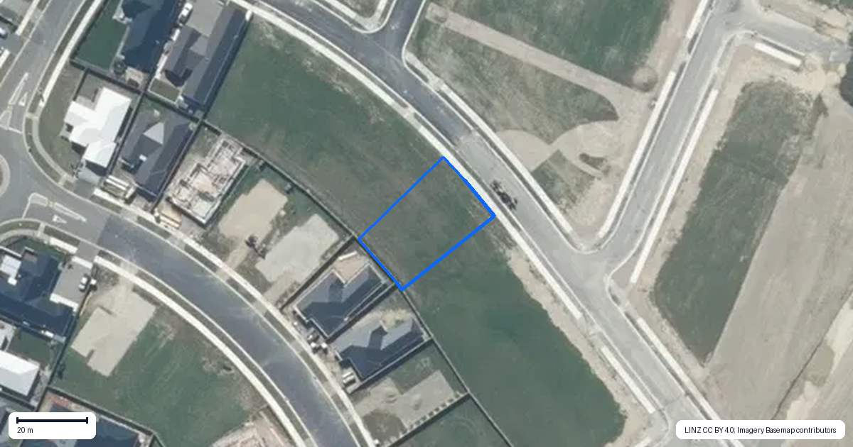 Property context map for 44 Wakeman Drive, Lincoln