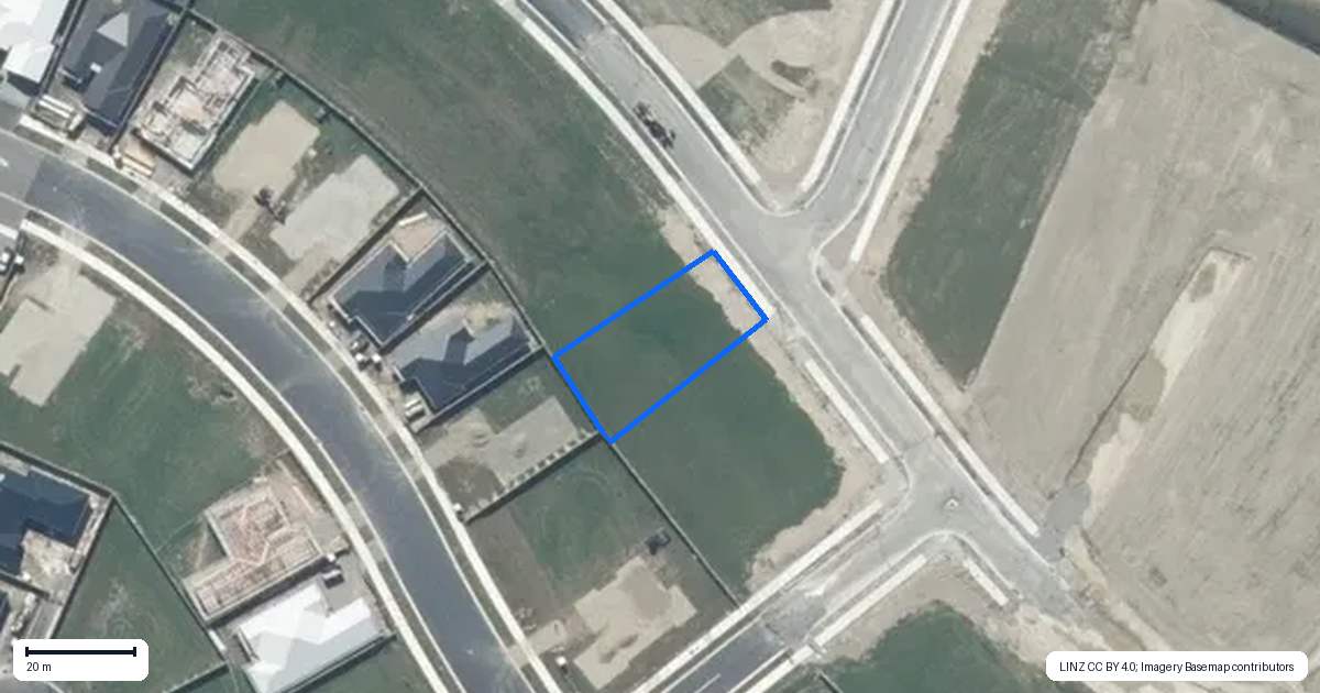 Property context map for 48 Wakeman Drive, Lincoln