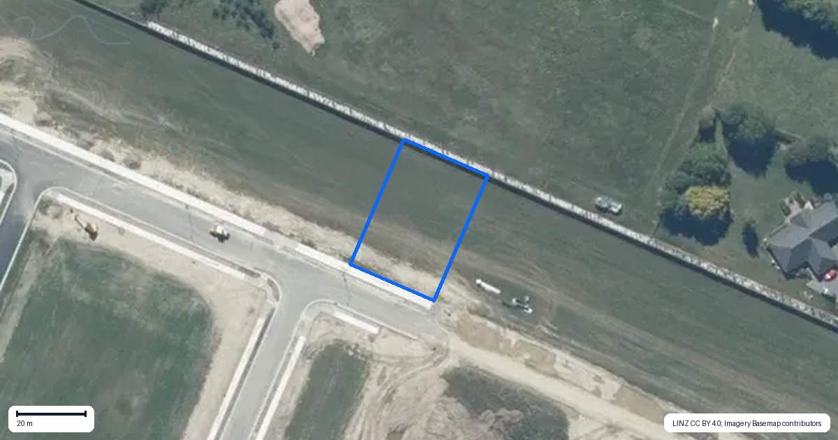 Property context map for 89 Halpin Drive, Lincoln