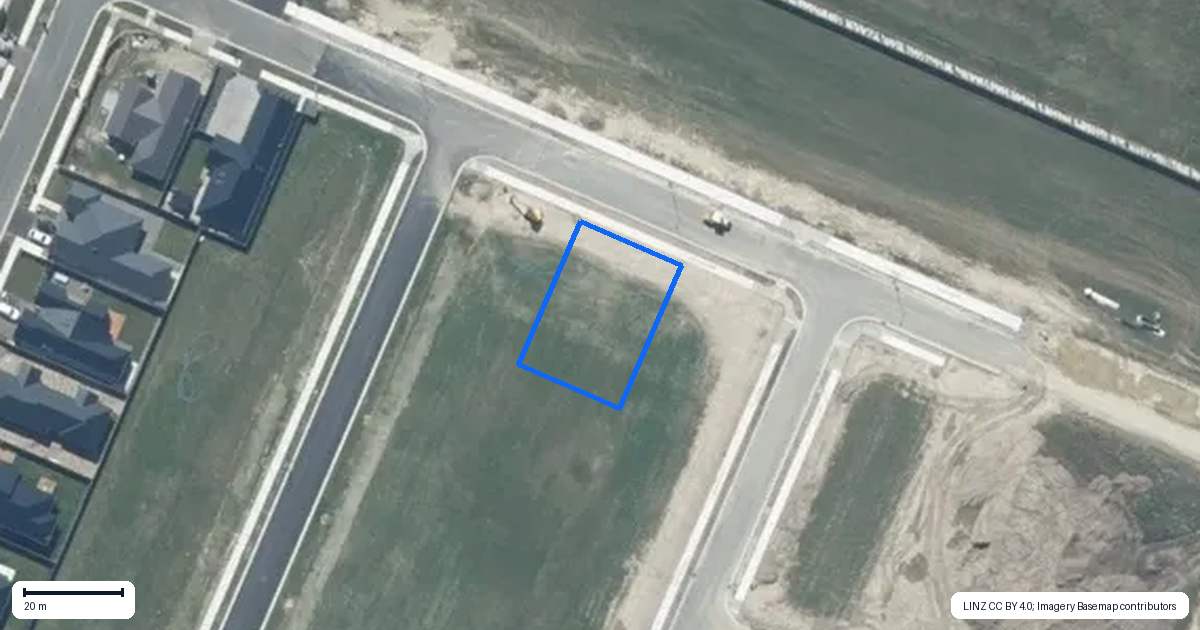 Property context map for 80 Halpin Drive, Lincoln