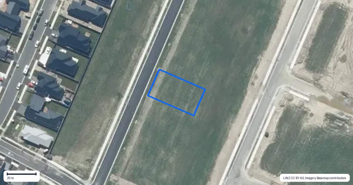 Property context map for 8 Frank Chittock Street, Lincoln