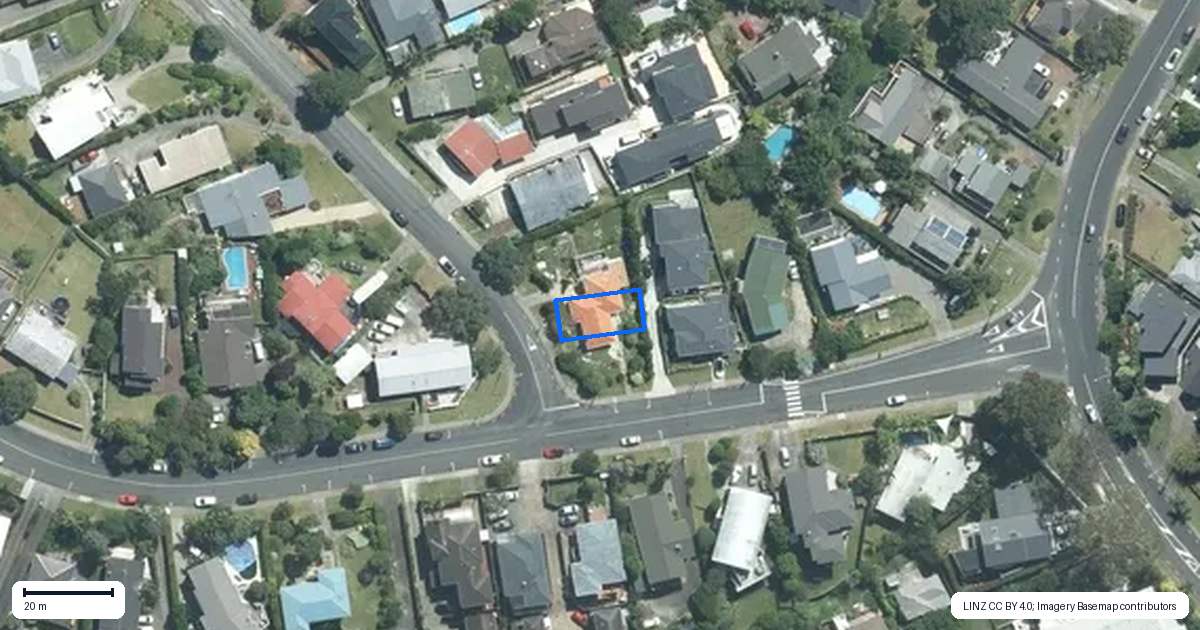 Property context map for 1B Clematis Avenue, Murrays Bay, Auckland