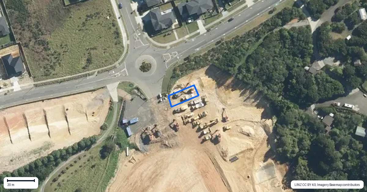 Property context map for 80 Awa Uru Road, Orewa