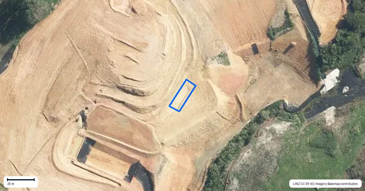 Property context map for 20 Moko Road, Orewa