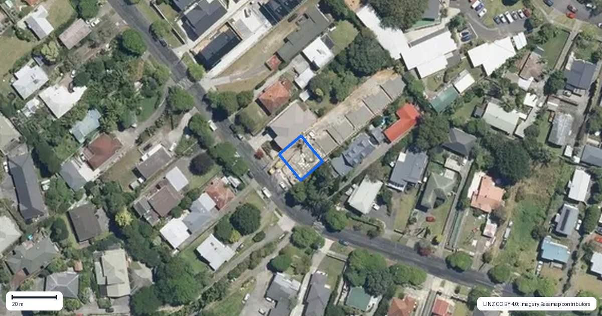 Property context map for 74A Gardner Avenue, New Lynn, Auckland