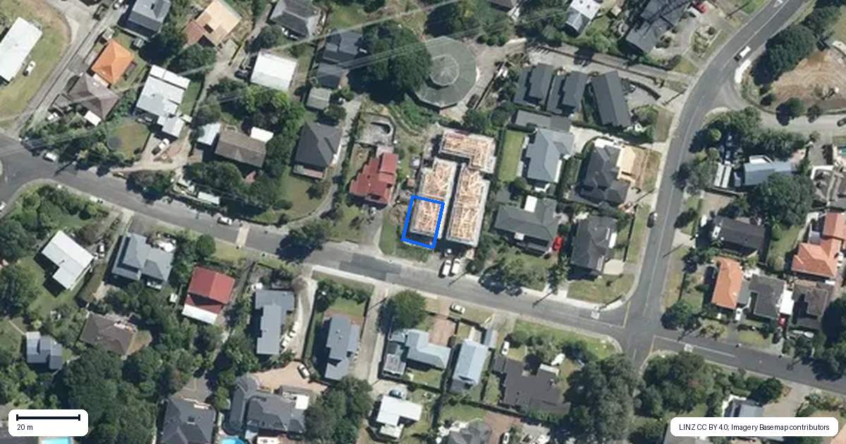 Property context map for 36A Hoskins Avenue, Hillsborough, Auckland