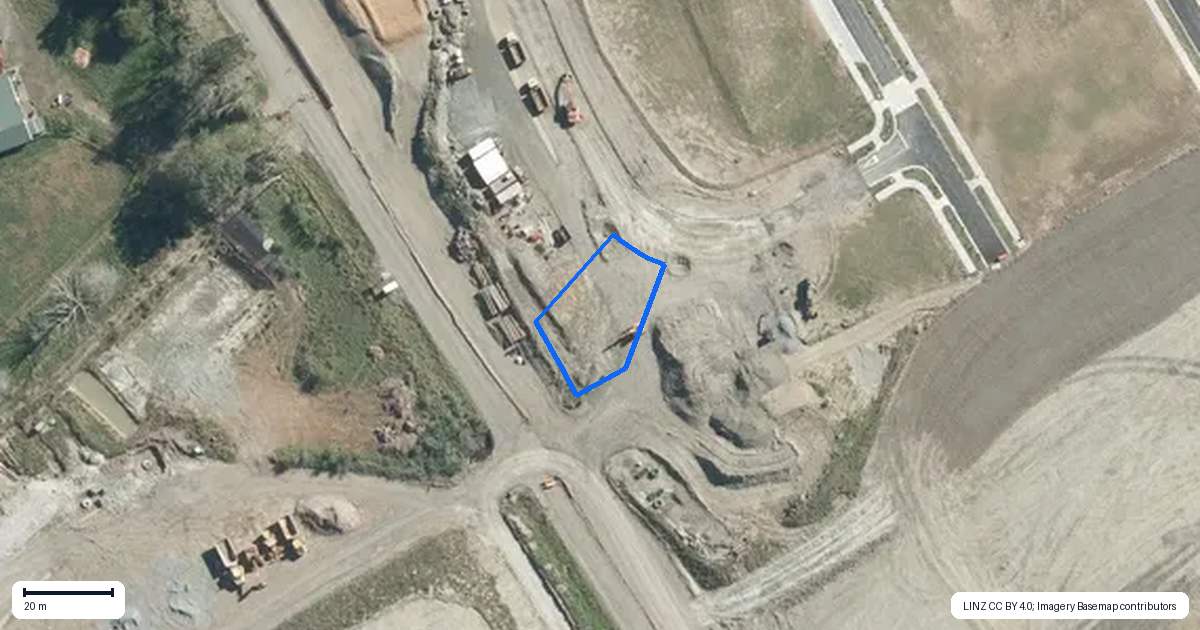 Property context map for 96 Tukutata Crescent, Wainui