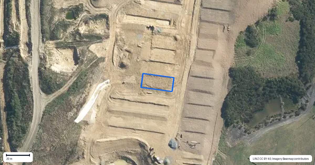 Property context map for 53 Huanui Drive, Wainui