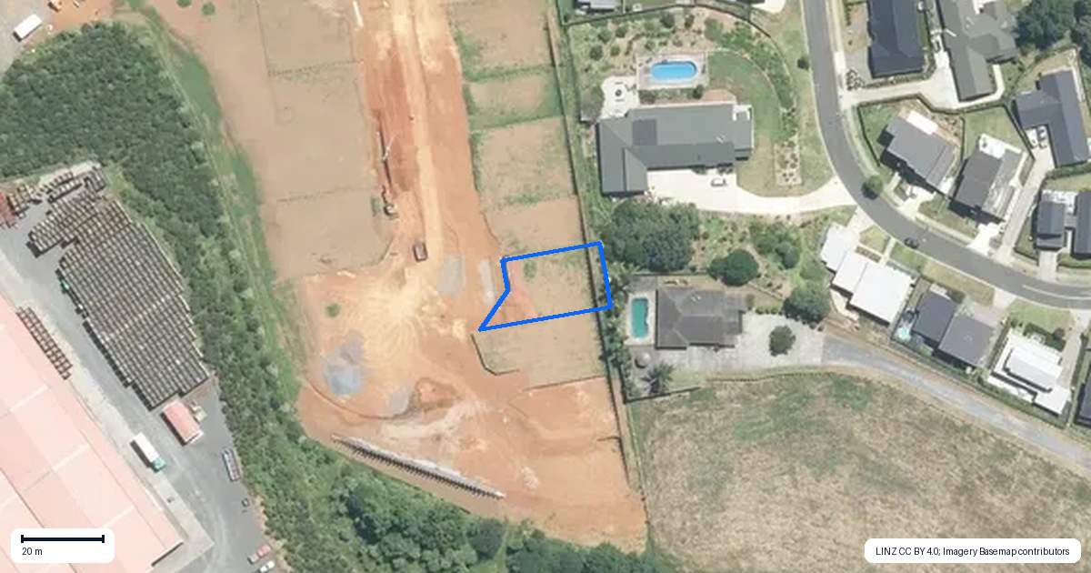 Property context map for 69 Rongoa Maori Way, Pukekohe