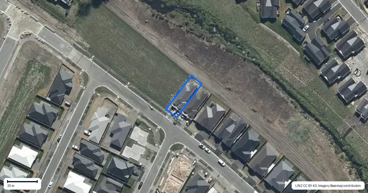 Property context map for 80 Bill Hammond Drive, Belfast, Christchurch