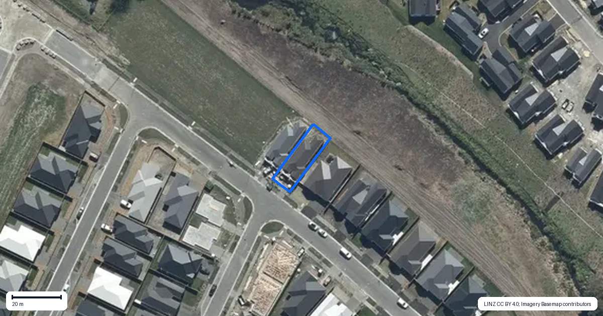 Property context map for 80A Bill Hammond Drive, Belfast, Christchurch