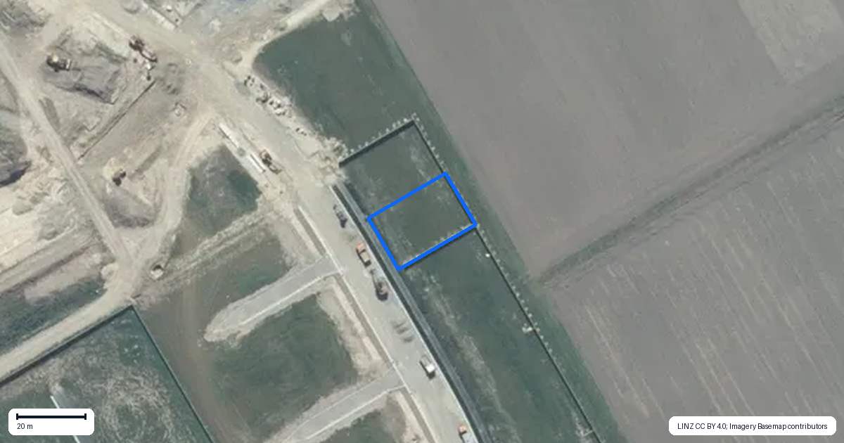 Property context map for 95 Scout Street, Rolleston