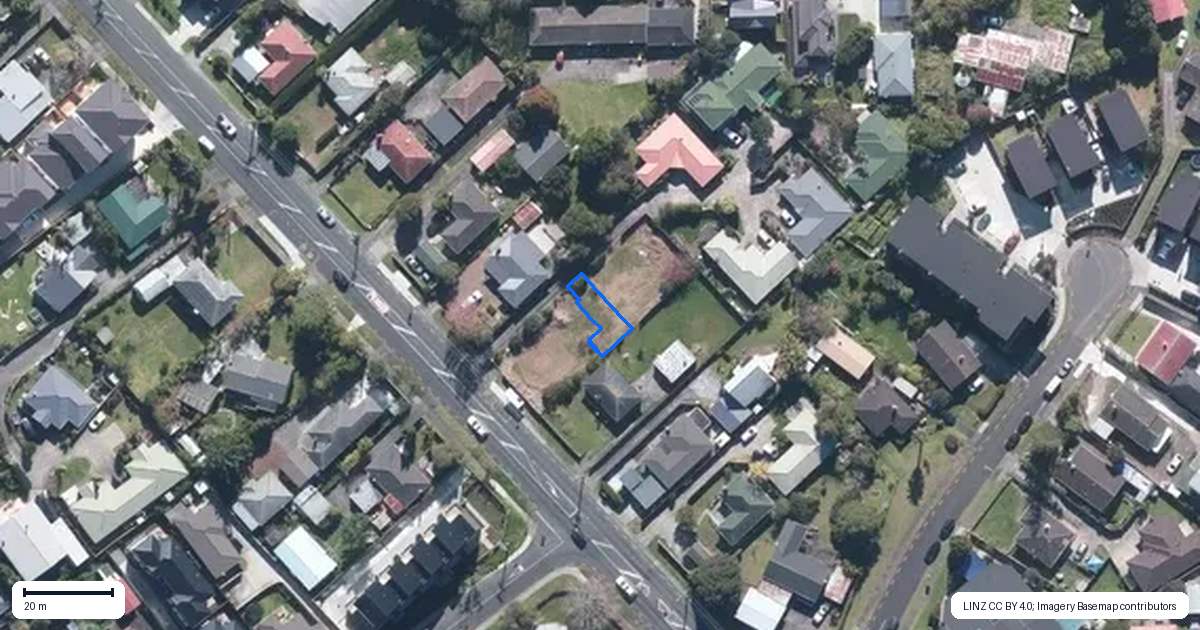 Property context map for 3/721 Te Atatu Road, Te Atatu Peninsula, Auckland