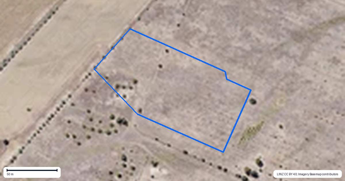 Property context map for 17 Hardacre Place, Omarama, Omarama