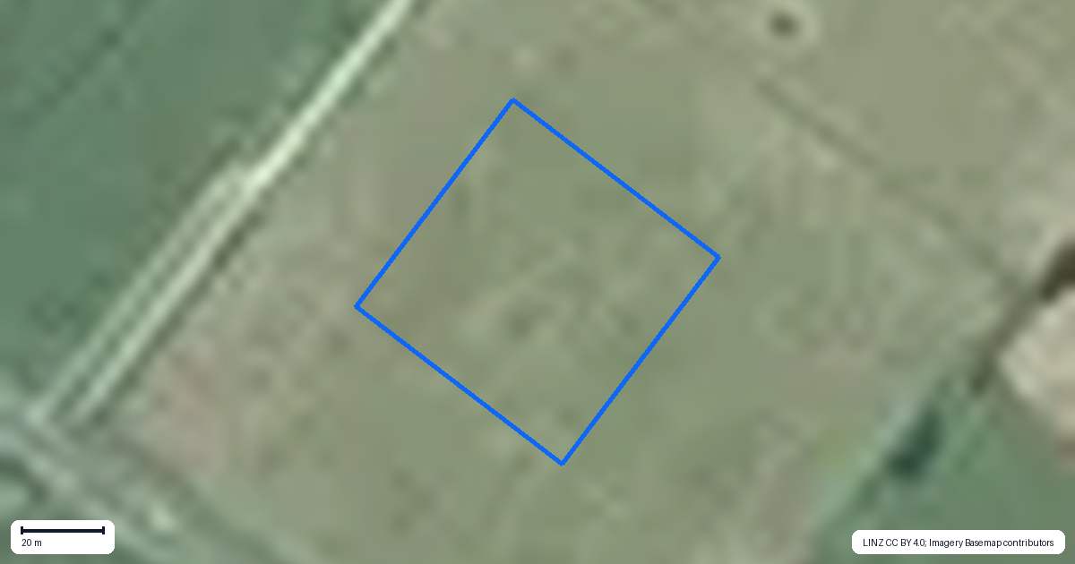 Property context map for 3626 South Road, Opunake