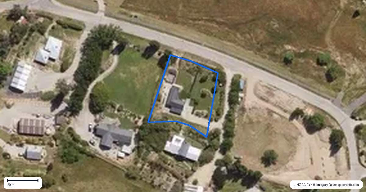 Property context map for 10 Miners Terrace, Bannockburn, Cromwell