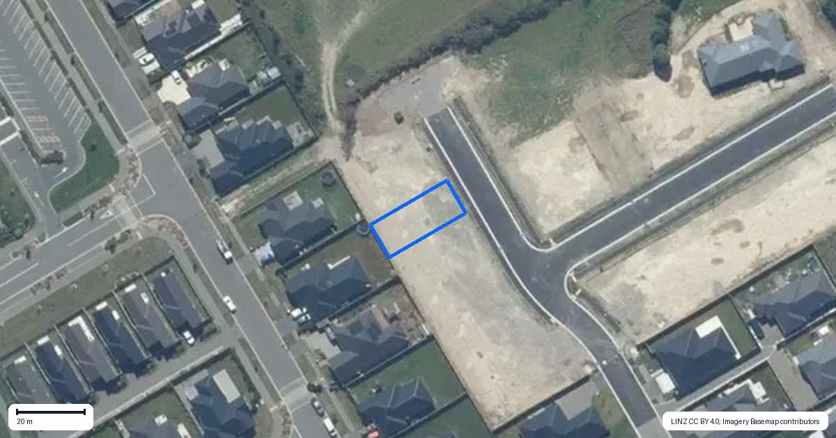 Property context map for 21 Baratheon Road, Rolleston
