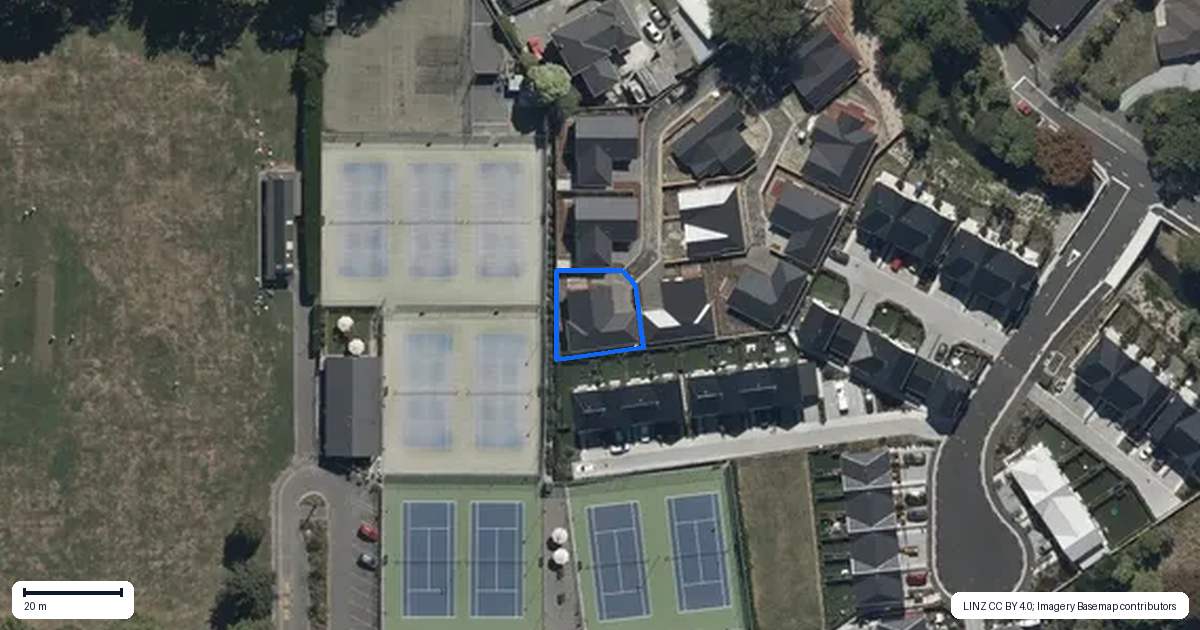 Property context map for 58 Banks Avenue, Dallington, Christchurch