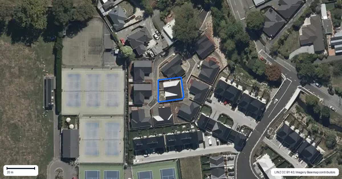 Property context map for 62 Banks Avenue, Dallington, Christchurch