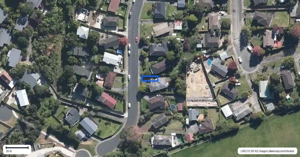 Property context map for 30E Flaxdale Street, Birkdale, Auckland