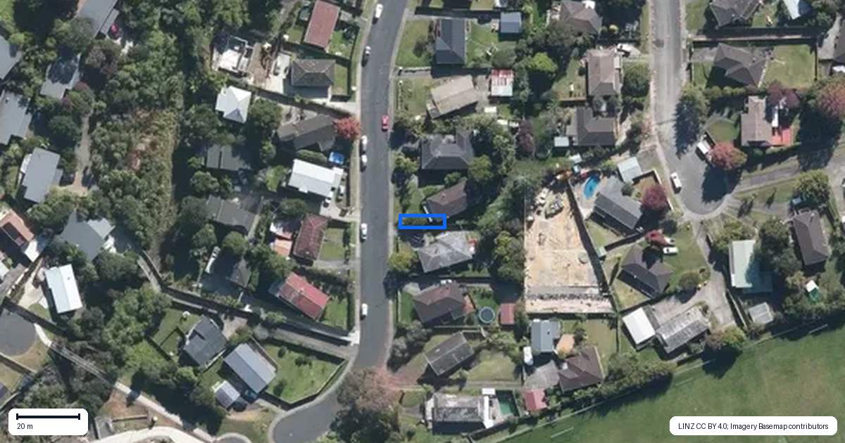 Property context map for 30D Flaxdale Street, Birkdale, Auckland
