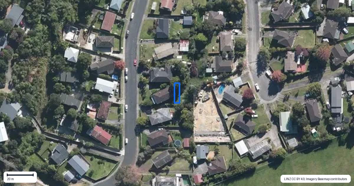 Property context map for 32C Flaxdale Street, Birkdale, Auckland