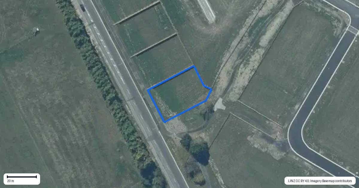 Property context map for 618 Weedons Ross Road, West Melton