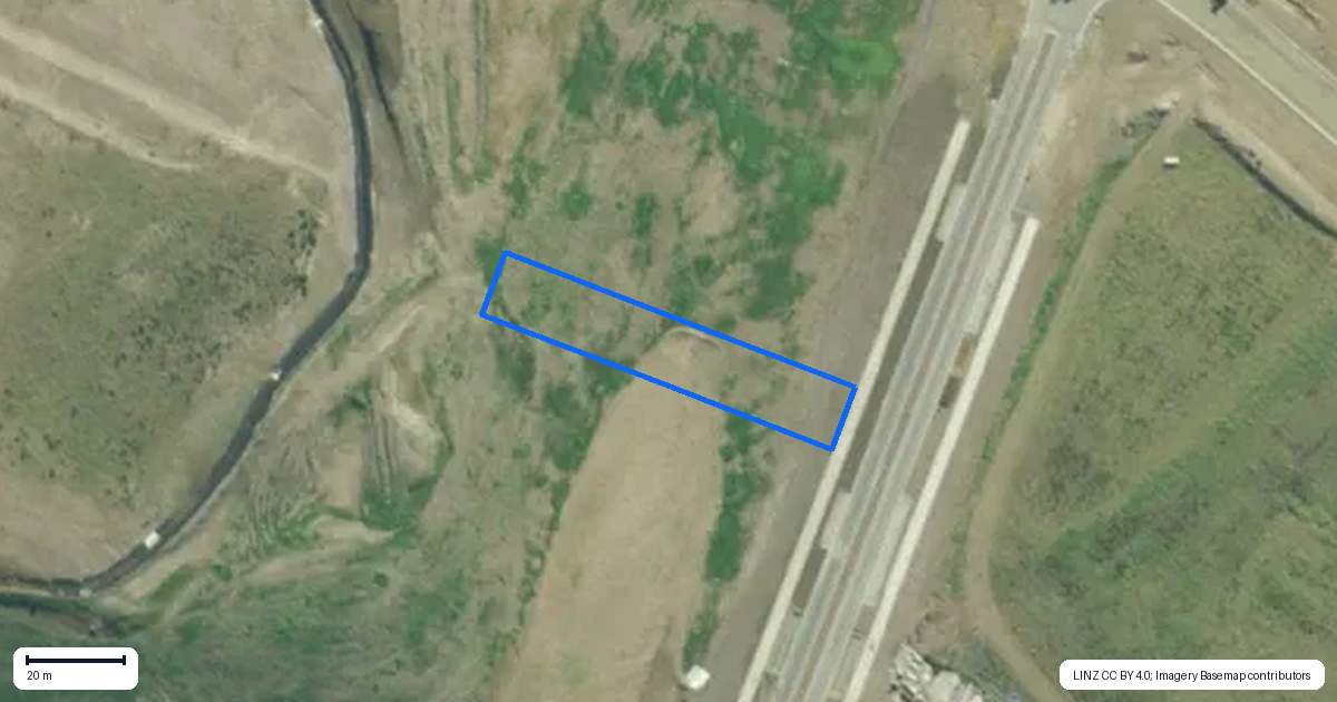Property context map for 17 Central Park Drive, Mangawhai