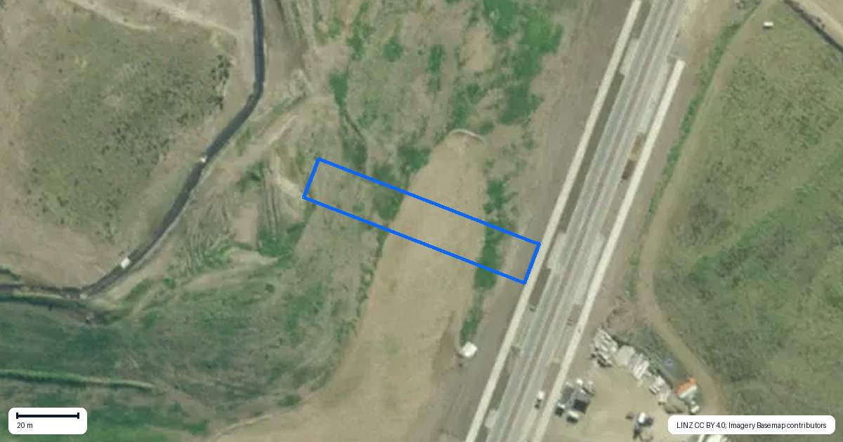 Property context map for 13 Central Park Drive, Mangawhai