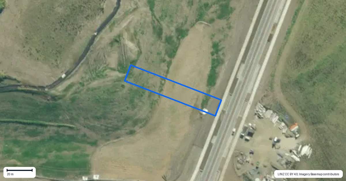 Property context map for 9 Central Park Drive, Mangawhai